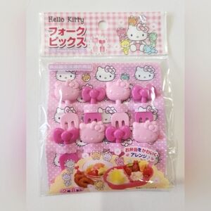 Hello kitty mini plastics forks
